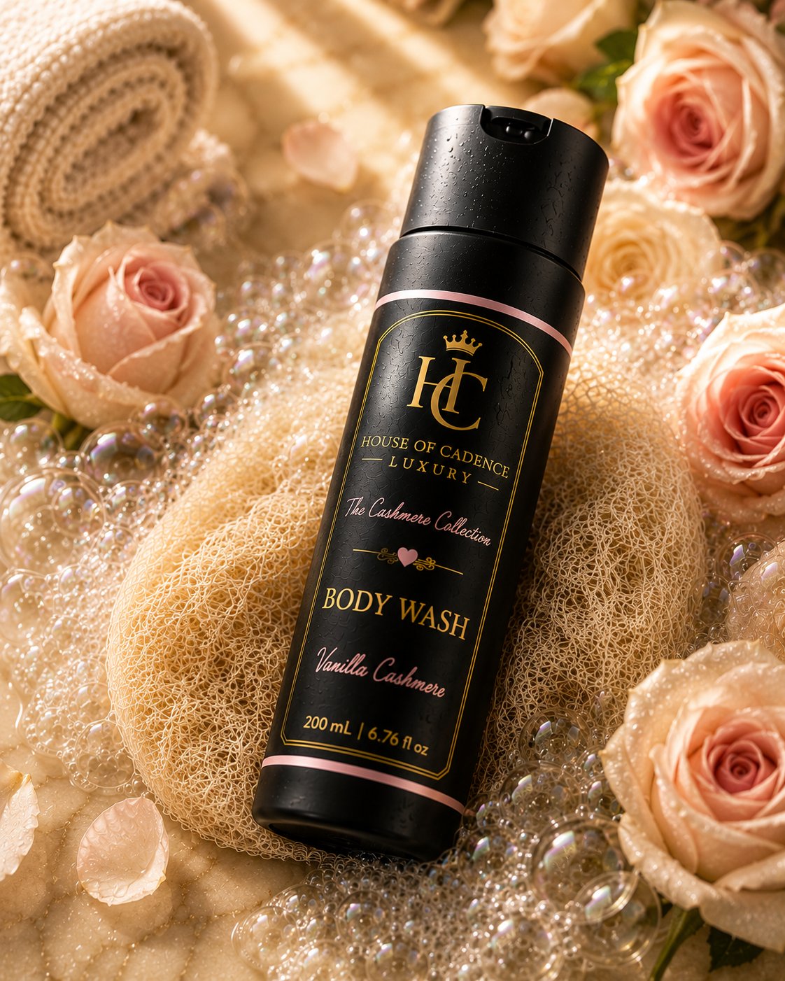 Luxury Body Wash, Vanilla Cashmere
